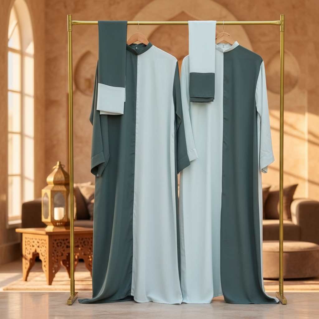 Label by Zare abayas on display